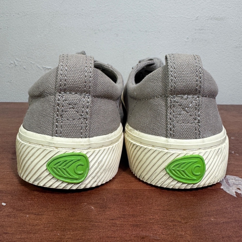 Cariuma OCA Low Pro Mystic Grey Canvas Sneakers 8 Women/6.5 Men Unisex Casual - Picture 5 of 11